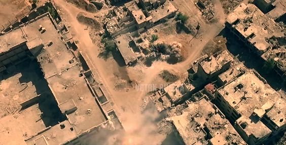 Rusia se mândreşte cu bombardamentele din Siria. Imaginile atacurilor, virale în rândul naţionaliştilor