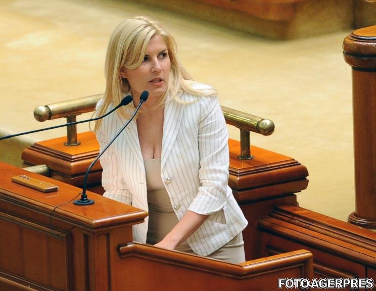 Elena Udrea, dezvăluiri de la tribuna Parlamentului 