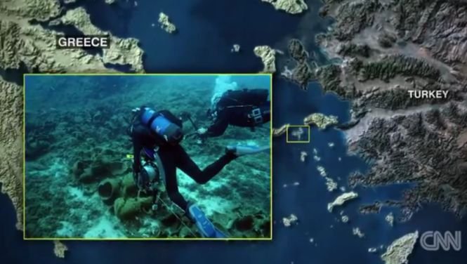 Descoperire impresionantă în largul coastelor grecești