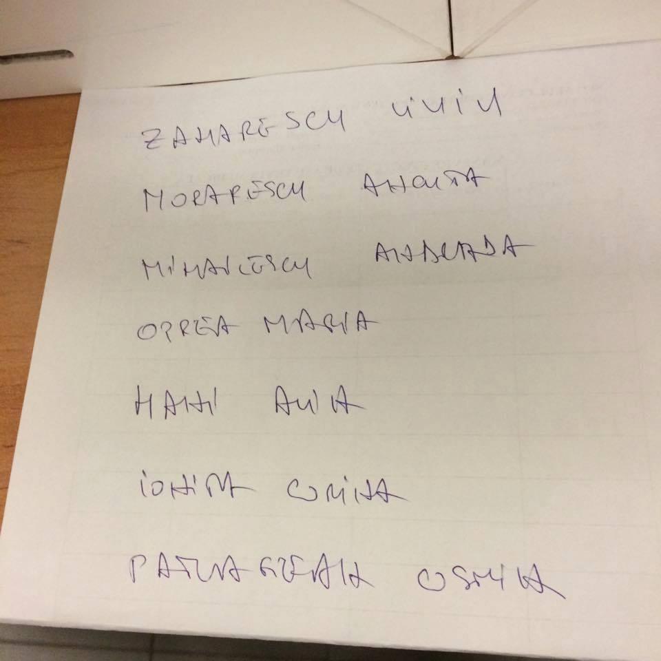 Liste de la spitale cu persoanele rănite în explozie şi repartizarea victimelor 339157