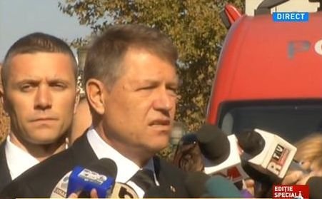 Preşedintele Klaus Iohannis: &quot;Sunt îndurerat, cutremurat şi revoltat!&quot;