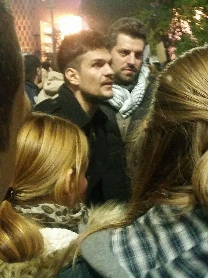 Tudor Chirilă, la protestele de joi seara din Capitală 340433