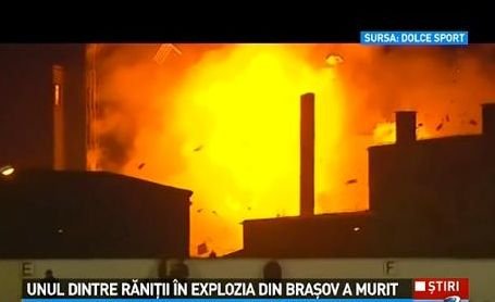 Inspectorii au intrat să controleze fabrica din Braşov, în care a avut loc o explozie joi seară