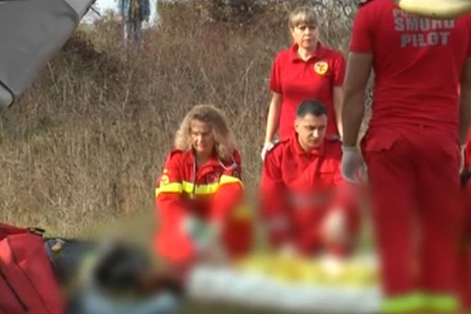 O femeie din Prahova a fost lovită de tren