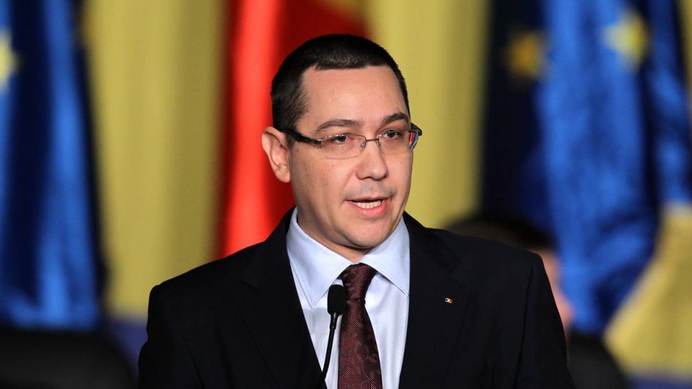 Victor Ponta, mesaj în urma atentatelor de la Paris
