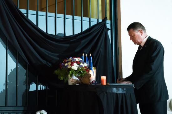 The letter of Klaus Iohannis to Francois Hollande, after the Paris attacks