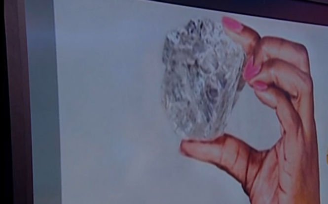 Unul dintre cele mai mari diamante brute, descoperit în Botswana