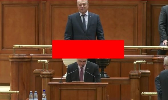 Gest șocant al unui senator în Parlamentul României