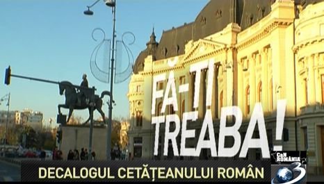 CaN România: Decalogul cetățeanului român