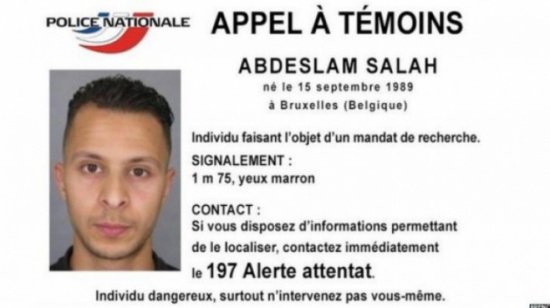 Salah Abdeslam, suspect-cheie în atentatele din Paris, este cel mai căutat om din Europa