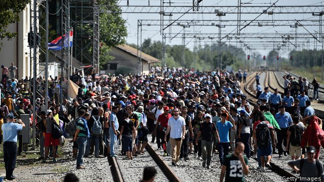 Peste 430.000 de imigranți au tranzitat Croația, în doar două luni