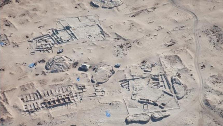 Oraş îngropat în nisip, descoperit în Qatar