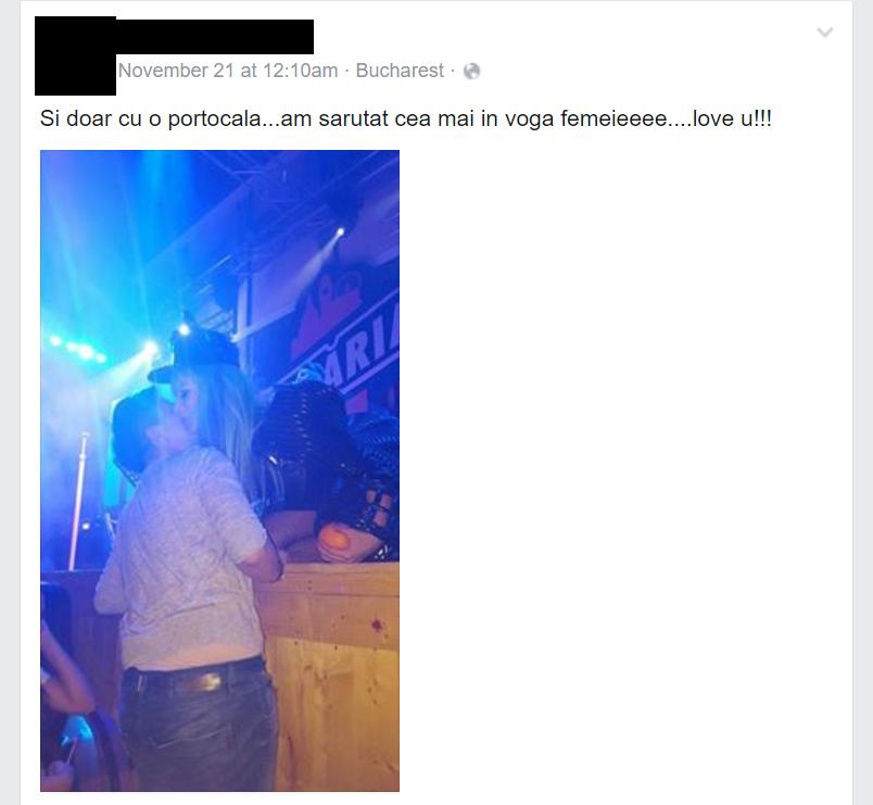 ”Am sărutat cea mai în vogă femeie”. Imaginea care a apărut pe pagina de Facebook a Deliei 344734