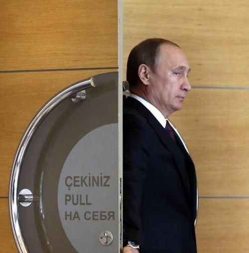 Camera de război a lui Vladimir Putin. De aici coordonează liderul de la Kremlin bombardamentele în Siria