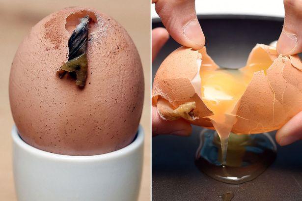  Avea de gând să facă o omletă. A rămas împietrită de ce a văzut atunci când a deschis cutia cu ouă 345134