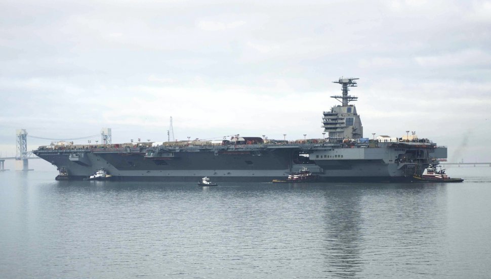 Marina americană pregăteşte cea mai scumpă navă de război din lume