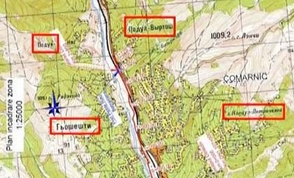 CNADNR foloseşte o hartă rusească, veche de 40 de ani, pentru planul de ocolire a oraşului Comarnic