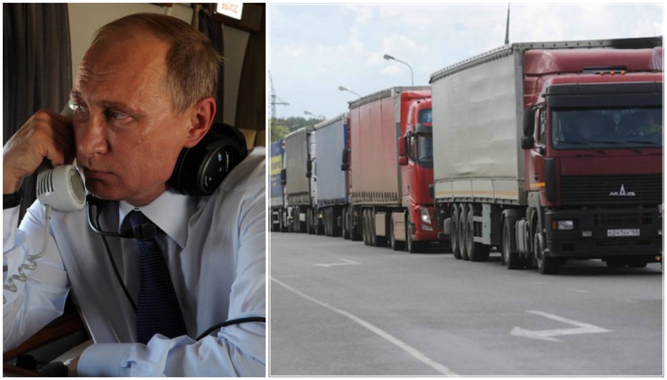 Protest fără precedent în Rusia. Sute de camioane se îndreaptă spre Moscova 