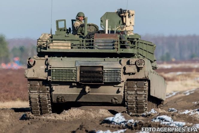 Anunțul făcut de Pentagon. SUA aduc în România tancuri, blindate și artilerie