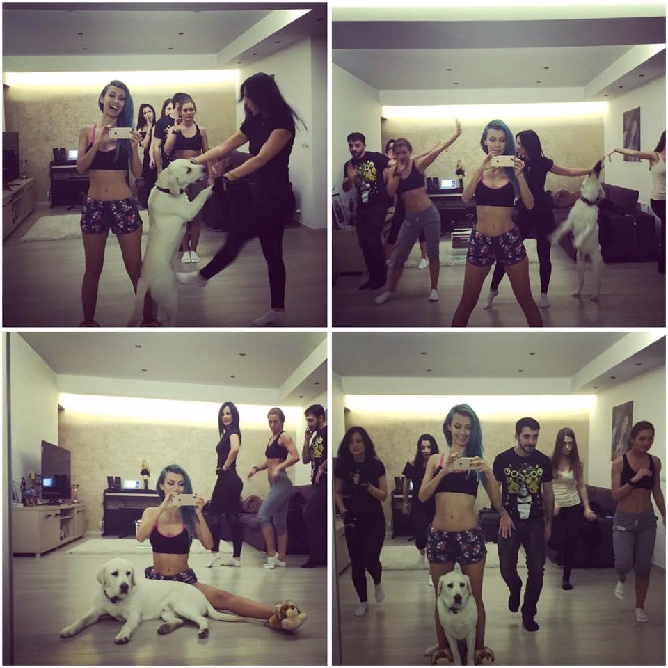 Apariție surpriză la repetițiile Andreei Bălan. Vedeta a sărit în sus de fericire 347356