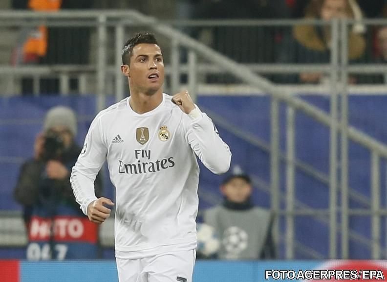 O nouă bornă depășită de Cristiano Ronaldo