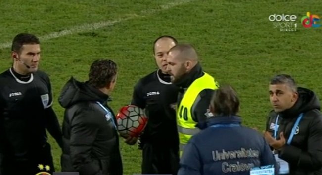 Scandal cu Laurențiu Reghecampf în timpul meciului Steaua-CSU Craiova