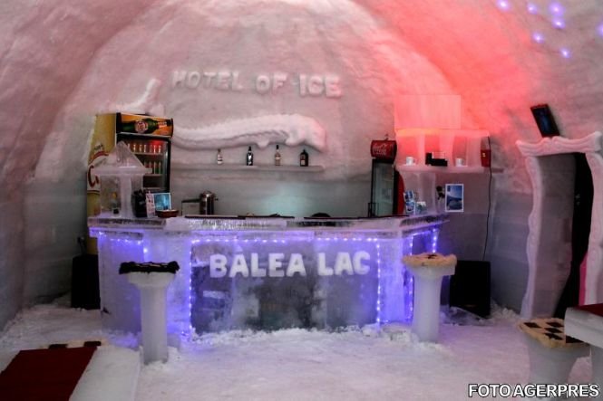 Au început lucrările la Hotelul de gheață de la Bâlea Lac