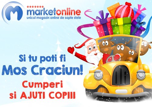 (P) MarketOnline.ro: De Crăciun darurile vin din online!