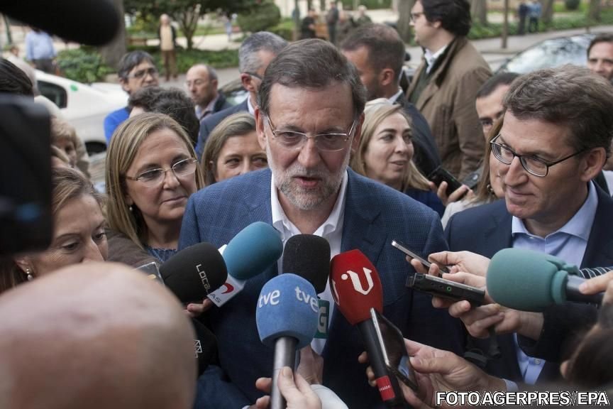 Premierul spaniol, lovit cu pumnul în față în timpul unui eveniment electoral  VIDEO