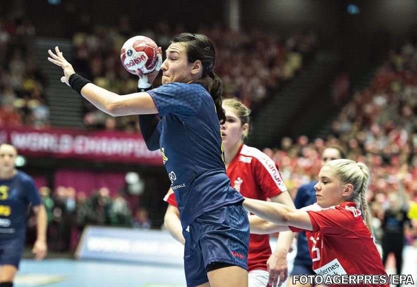 România bate Danemarca și se califică în semifinalele Campionatului Mondial de handbal feminin