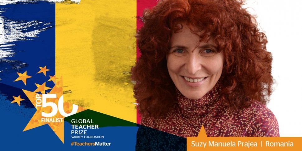 Profesorul Manuela Prajea, primul român finalist al premiului ”Global Teacher”, echivalentul Premiului Nobel în educație