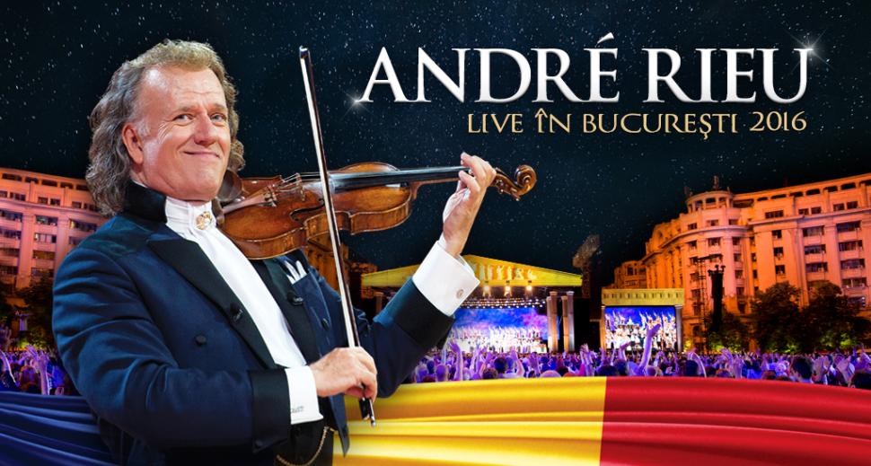 André Rieu își anunță concertul de la București din 2016