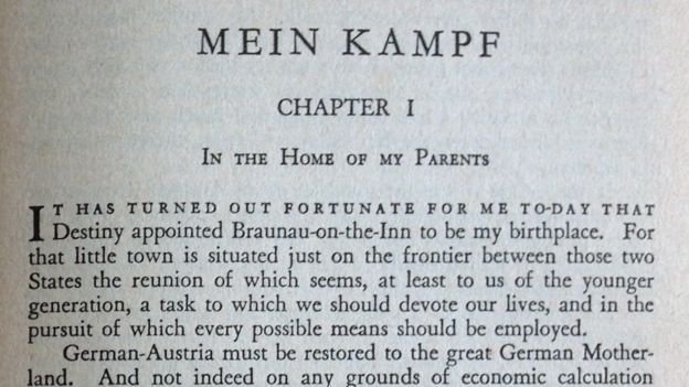 ”Mein Kampf”, celebrul manifest al lui Adolf Hitler, va intra în domeniul public