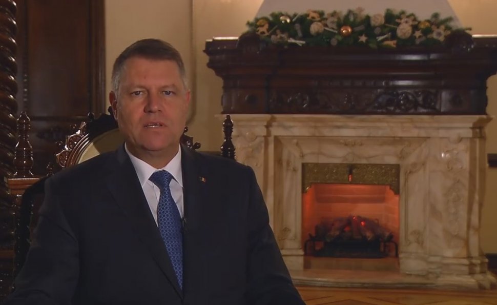 SĂRBĂTORI FERICITE. Mesajul de Crăciun transmis de președintele Klaus Iohannis românilor