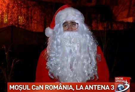 Moşul CaN România, la Antena 3