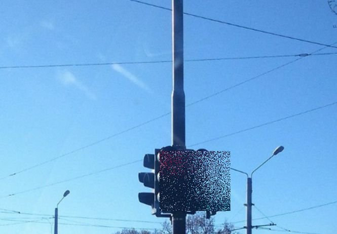 Imagini năucitoare în traficul din Arad. Șoferii au început imediat să facă poze