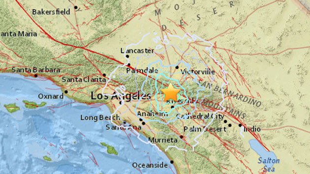 Un cutremur de suprafaţă s-a produs în California