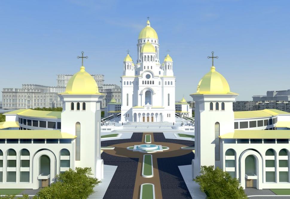 Cum va arăta Catedrala Mântuirii Neamului la interior. FOTO cu machetele publicate de BOR 353720