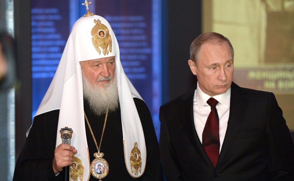 Patriarhul Kiril a binecuvântat bombardamentele din Siria