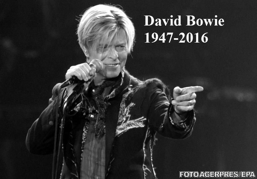 Artistul britanic David Bowie a murit