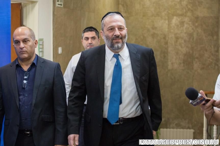 Condamnat pentru corupție, numit ministru de Interne în guvernul israelian