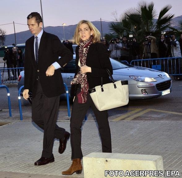 Prinţesa Cristina a Spaniei, judecată într-un caz de corupţie alături de soţul ei