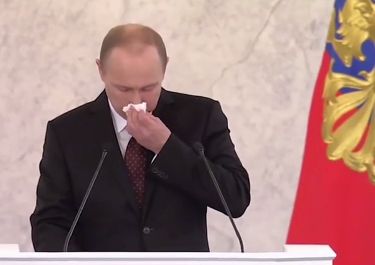 Cel mai amuzant discurs al lui Vladimir Putin - parodie