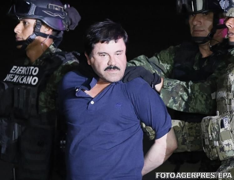 Imagini de la capturarea celebrului interlop mexican 'El Chapo'