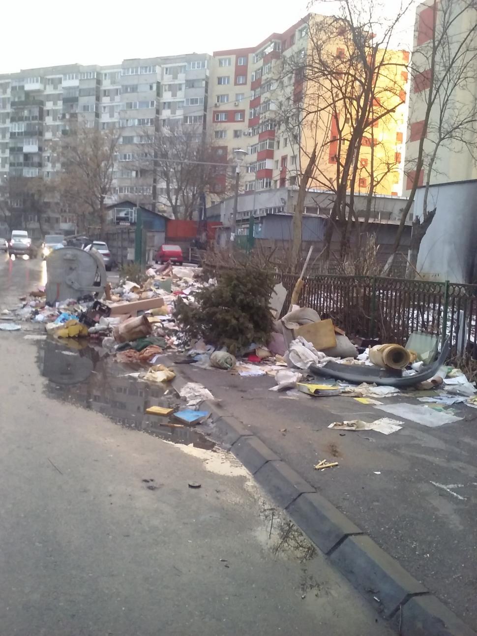 Situație disperată pentru locuitorii din Sectorul 5. Un munte de gunoi se află în fața școlii unde învață sute de copii 354860