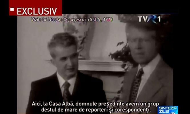 Imagini-document cu Nicolae Ceaușescu, în premieră