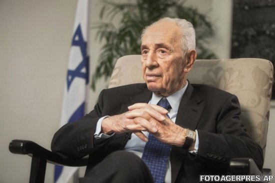 Fostul preşedinte israelian Shimon Peres, spitalizat din nou, la zece zile după un atac de cord