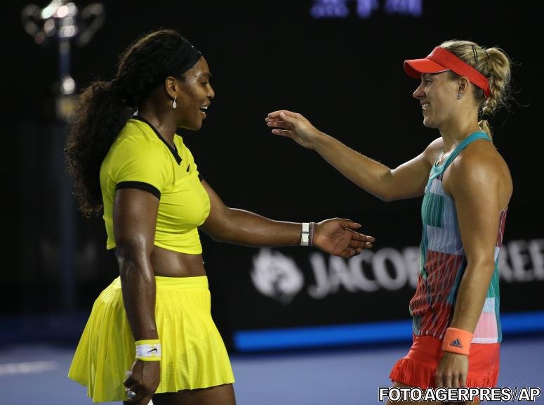 Angelique Kerber se impune la Australian Open, în finala cu Serena Williams. Simona Halep pierde locul 2 WTA
