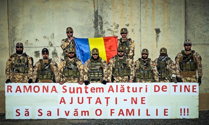 Gestul minunat al unor militari români din Afganistan pentru o tânără