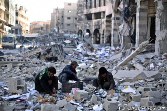 O țară în ruine. Bilanțul războiului devastator din Siria: Peste 260.000 de morți